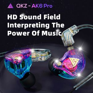 Audifonos Con Cable Qkz Ak6 Pro Gancho Para La Oreja Intrauditivos Con Micrófono Blanco