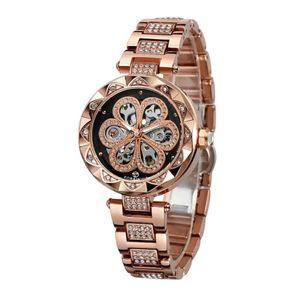 Reloj Forsining Automático Acero Oro Rosa FOR-M-3