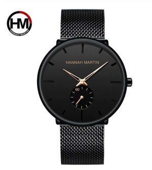 Reloj Hannah Martin Acero Negro HAN-3