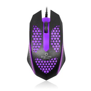Mouse Gamer Led 3b 1000dpi Negro Enkore Levitron Ekm107