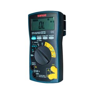 Multímetro Digital con Capacitancia, Frecuencia y Temperatura True RMS CD772 Sanwa