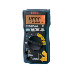 Multímetro Digital con Capacitancia, Frecuencia y Temperatura True RMS CD772 Sanwa
