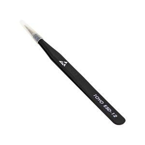 Pinza Antiestática Punta Recta ESD-12 Toyo