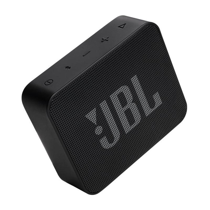 Parlante bluetooth JBL Go Essential potencia 3.1W, resistente al agua IPX7,  hasta 5 horas de reproducción, negro - Coolbox