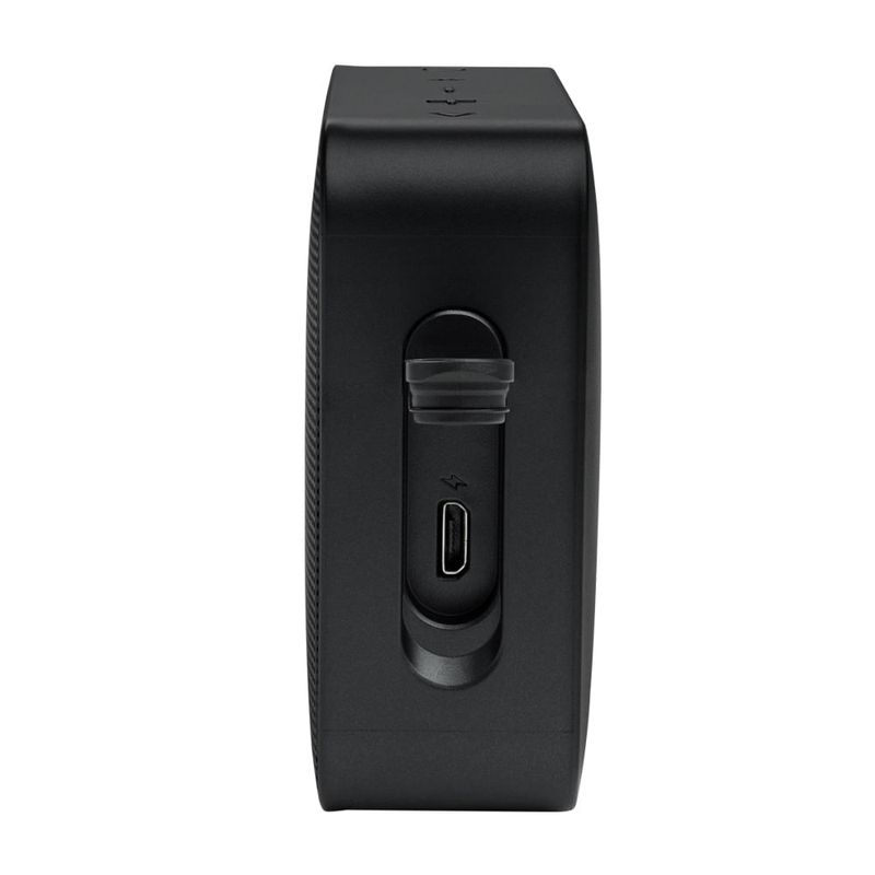 Parlante bluetooth JBL Go Essential potencia 3.1W, resistente al agua IPX7,  hasta 5 horas de reproducción, negro - Coolbox