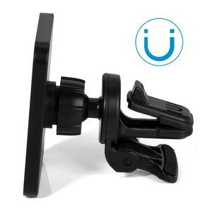 Cargador inalámbrico de auto iBox 15W, para iphone y apple watch, con soporte magnético, negro