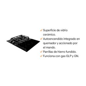 Cocina Mixta Teka Inducción/gas JZC 64322