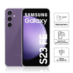 Smartphone SAMSUNG Galaxy S23 FE 6.4" 8GB 256GB 50MP + 12MP + 8MP Purple