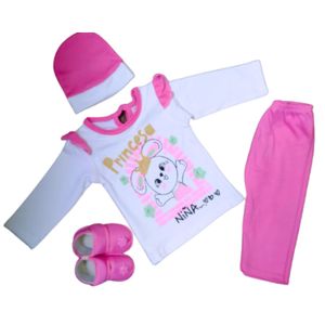 Ropa de Bebe Niña Princesa Recién Nacida Rosa 0 a 4 Meses