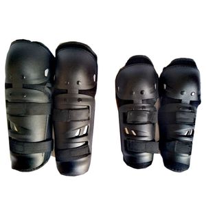 Coderas y Rodilleras para Moto Kit en Negro
