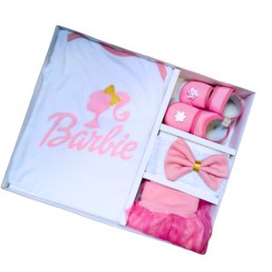 Ropa de Bebe Niña Barbie Recién Nacida Rosa
