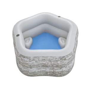 Piscina Familiar Bestway Truprint Stone