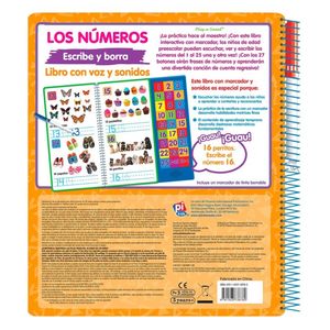 Actividad de Aprendizaje Los Números Eyb Libro Con Voz y Sonidos 27 Sonidos