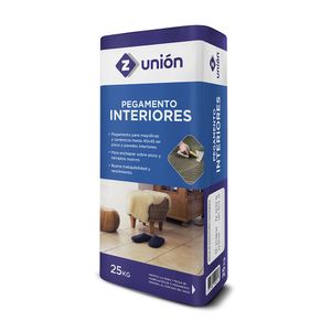 Pegamento Z Union Gris Interiores 25Kg