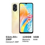 Celular Oppo A38 6.56 4GB RAM 128GB Negro