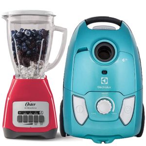 Combo Licuadora Oster BLSTKAG MPB+Aspiradora Electrolux 1800W EQP20