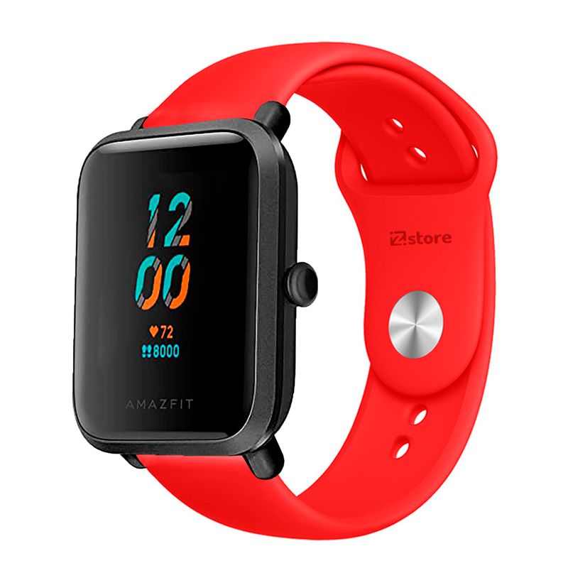 Smartwatch amazfit bip fashion rojo