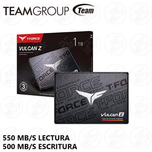 Disco Sólido SSD TEAMGROUP VULCAN Z 1TB SATA 6Gb/s 2.5 T253TZ001T0C101
