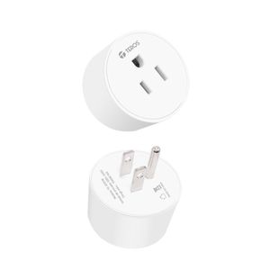 Tomacorriente Teros TE-9101W Smart Alexa-Google 10A WIFI 1 toma Blanco