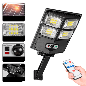 Lampara Solar para exteriores Con sensor de movimientod de pared