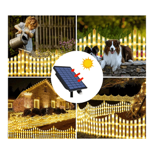 Valla Luminosa Recargable Con Energia Solar