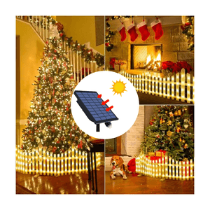 Valla Luminosa Recargable Con Energia Solar