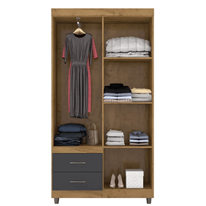 Ropero Moderno Doha 4 puertas 2 cajones TU MESITA