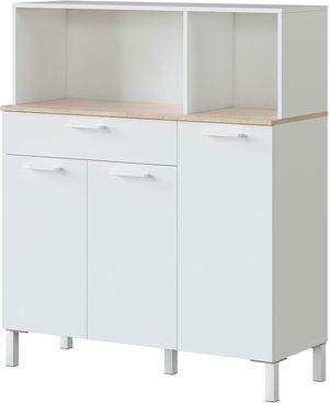 Mueble para Microondas Mabel TU MESITA color Blanco