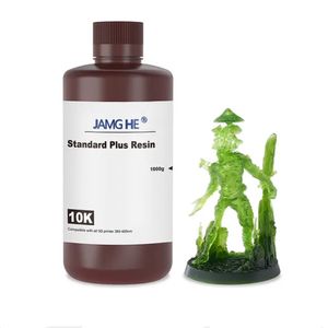 Resina 3D 10K 1Kg Jamg He Transparente Verde