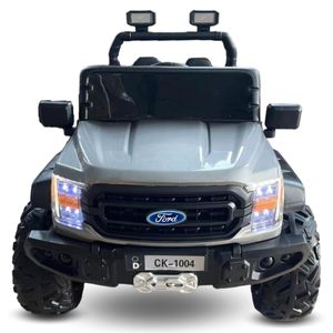 Carro a Batería 4 x 4 Ford Raptor Todo Terreno Gris