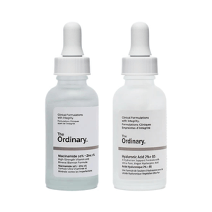 Niacinamide 10 Zinc 1 y Hyaluronic Acid 2 B5 Pack The Ordinary Hidratación Profunda