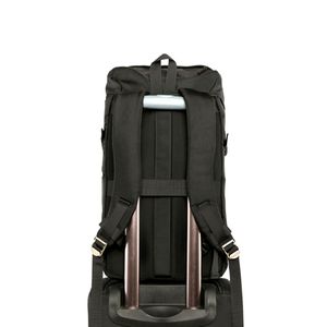 Mochila Mundo Viajera Ámsterdam Negro Tiendita Misia