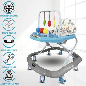 Andador Musical Confort Kids Walon Celeste