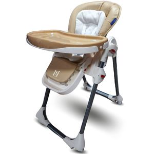 Silla de Comer Graduable Bambino Lunch Buddy Beige