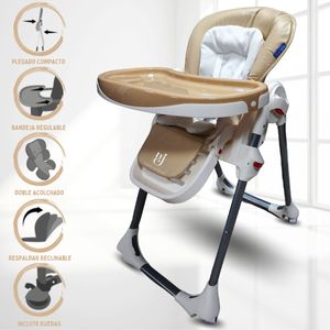 Silla de Comer Graduable Bambino Lunch Buddy Beige