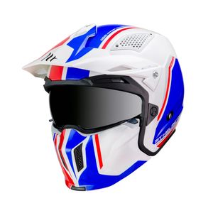 Casco Mt Helmets Mt Streetfighter Sv Twin  Azul Br M