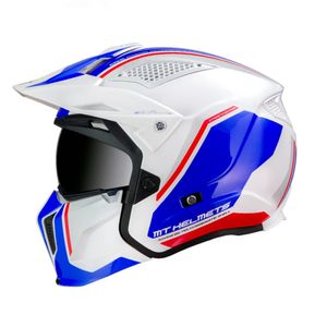 Casco Mt Helmets Mt Streetfighter Sv Twin  Azul Br M