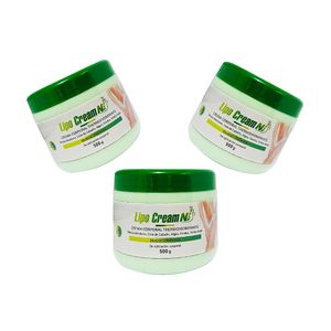 Crema Corporal Thermohidratante Tapa Verde Lipo Cream Ni 3 Unidades