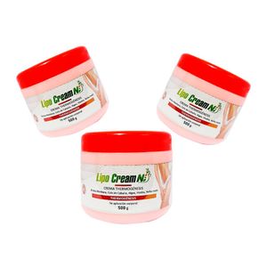 Crema Thermogénesis Tapa Roja Lipo Cream Ni 3 Unidades