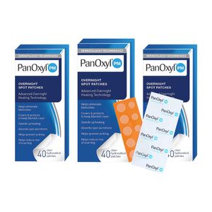 Parches para el Acne de Uso Nocturno 40 Unidades Panoxyl PM 3 Unidades