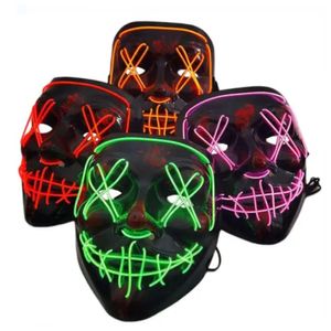 Mascara Anaranjado Halloween La Purga Love Halloween disfraz