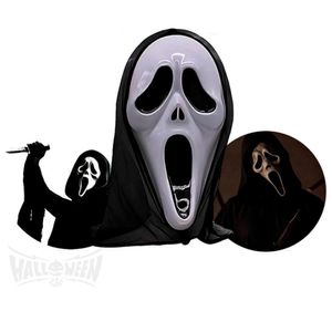 Pack Disfraz Scream Vs La Purga Led Blanco Talla L