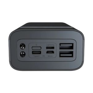 Power Bank 30000 mAh de Carga Rápida XO-PR142 con 4 Entradas 5 Salidas y Cables