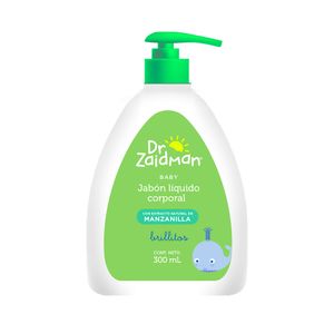 Jabón Líquido Corporal Dr. Zaidman Baby con Manzanilla - Frasco 300 ML