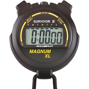 Cronómetro Accusplit Survivor III LCD Gigante 24 Hrs Split Time