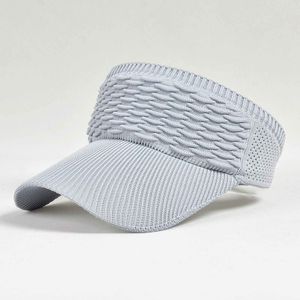 Gorra de Verano para Mujer Sombrero Modelo HollowHat Gris