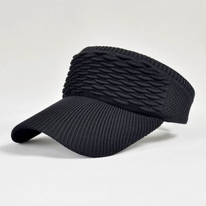 Gorra de Verano para Mujer Sombrero Modelo HollowHat Negro