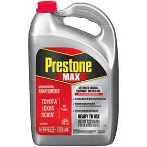 Refrigerante anticongelante Asian Cars Prestone Max 50% rojo 1 gln
