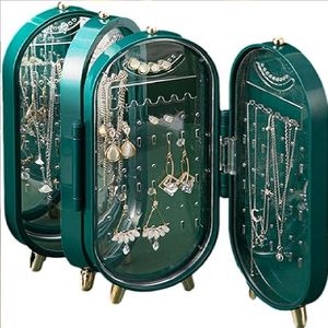 Joyero Organizador Acrílico Plegable para Joyas