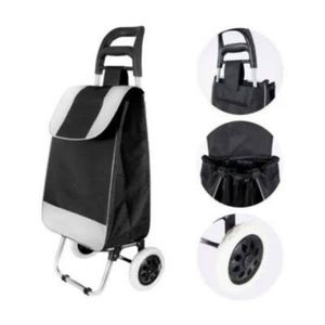 Carrito de Compras  2 Ruedas Negro